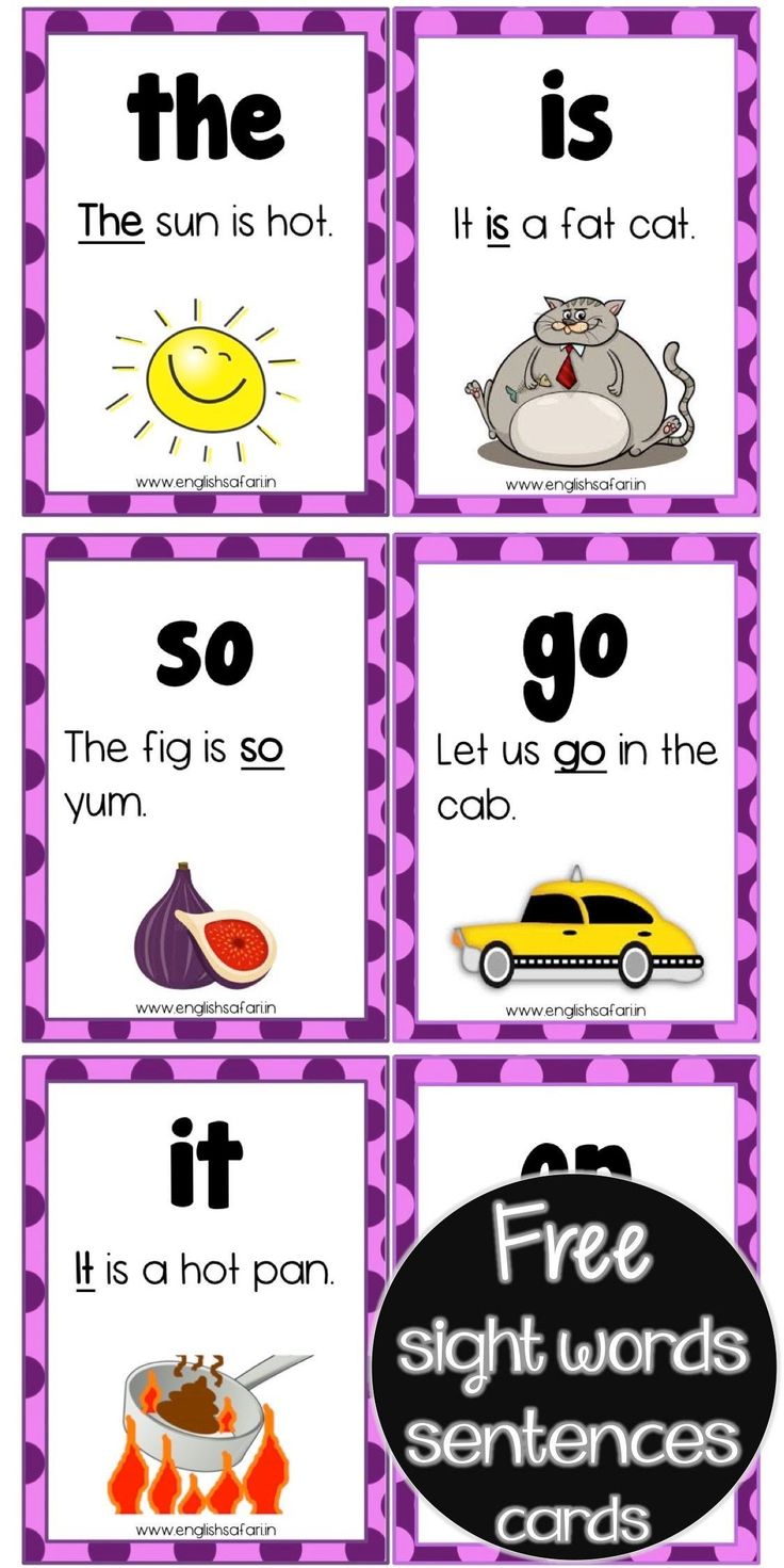 Sight words